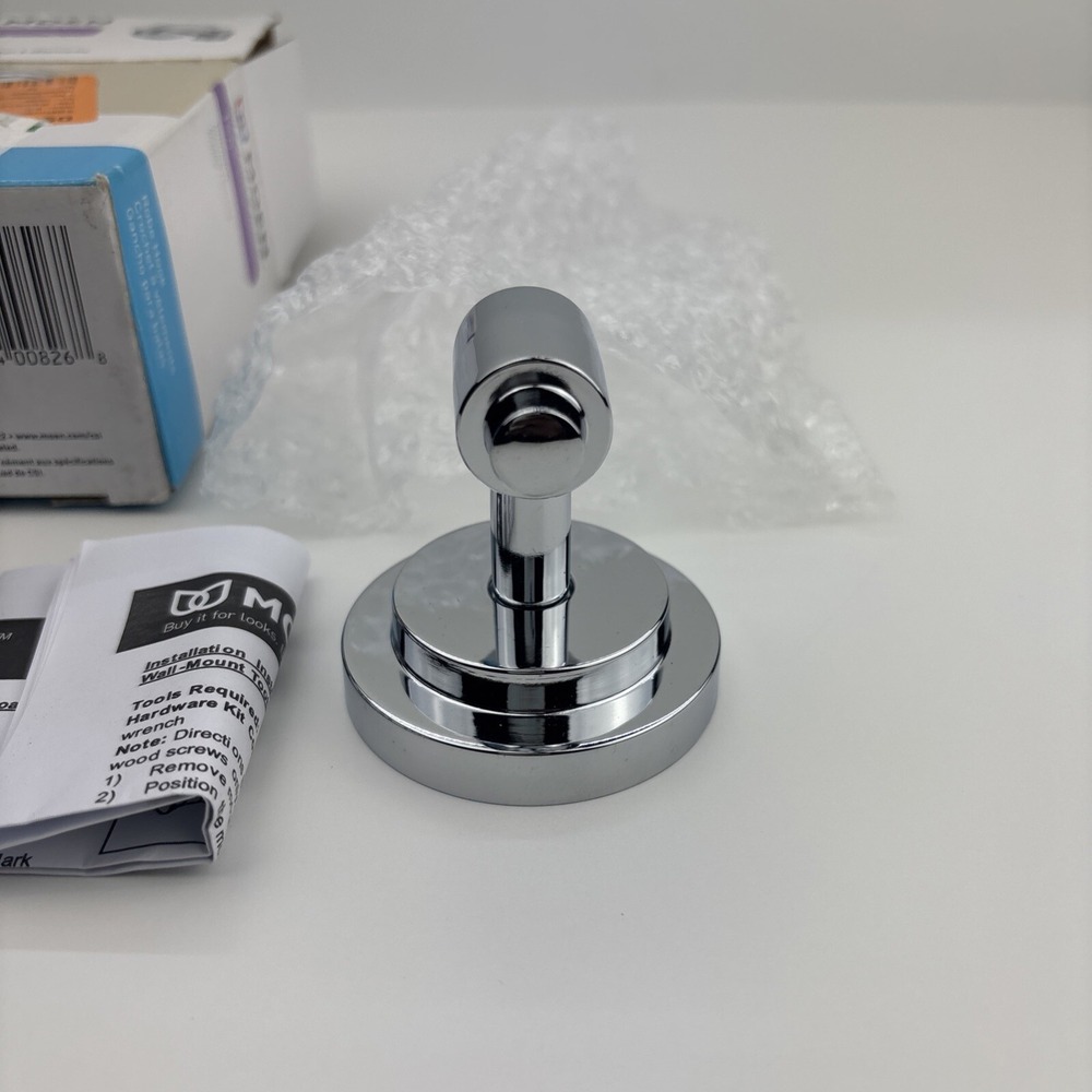Moen‎ Iso Chrome Robe/ Towel Hook DN0703CH NEW - Picture 4 of 8